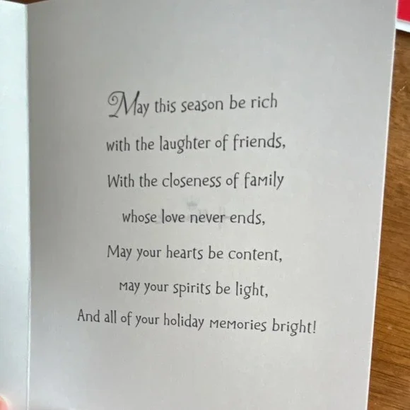 Hallmark Vintage Christmas Greeting Cards Lot Santa Reindeer Wreath Animals - Picture 7 of 16